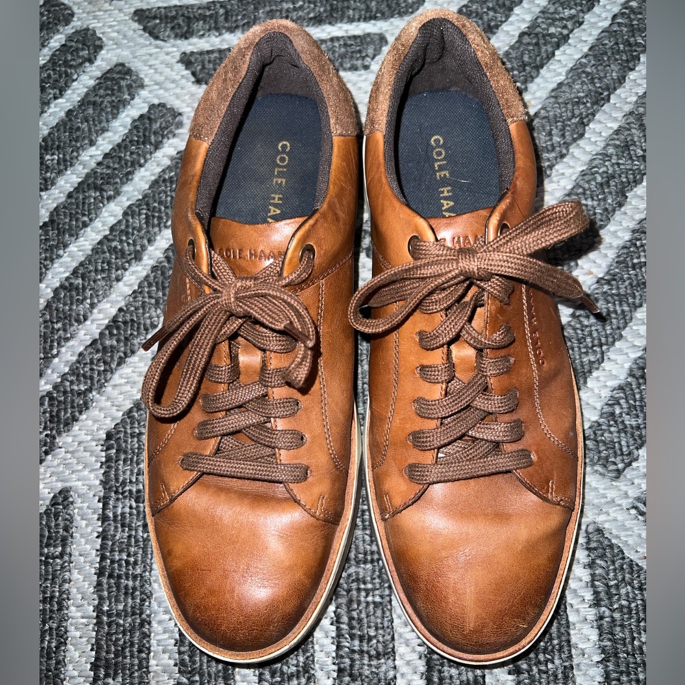 Cole Haan GrandPrø Topspin Leather Sneakers